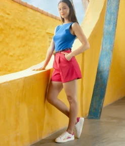 Remonte Pretty White and Floral Trainers