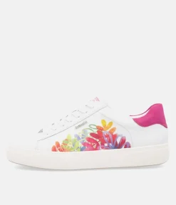 Remonte Pretty White and Floral Trainers