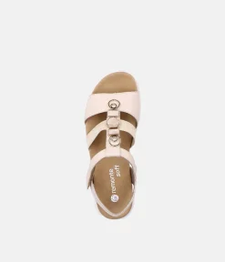Remonte Sporty Beige & Gold Sandals