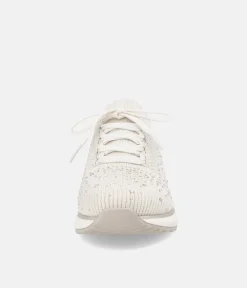 Remonte Sporty Beige Diamante Fashion Trainers