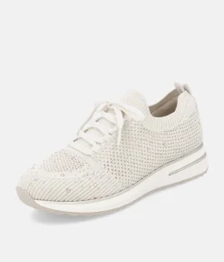 Remonte Sporty Beige Diamante Fashion Trainers