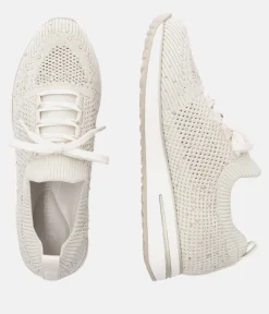 Remonte Sporty Beige Diamante Fashion Trainers