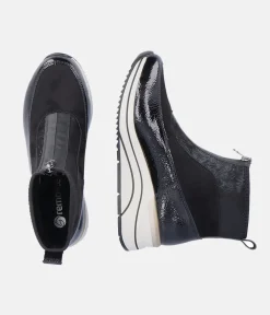 Remonte Sporty Front Zip Ankle Boots