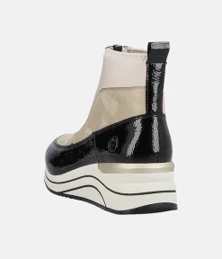 Remonte Sporty Front Zip Ankle Boots