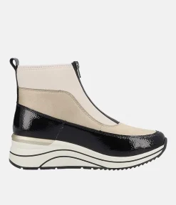 Remonte Sporty Front Zip Ankle Boots