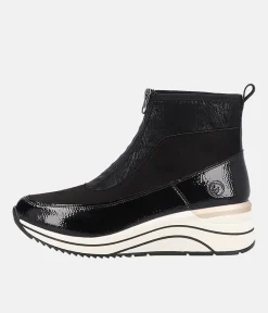Remonte Sporty Front Zip Ankle Boots