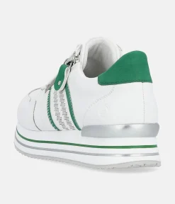 Remonte Sporty Luxe Green/White Sneakers
