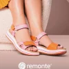 Remonte Sporty Orange/Pink Sandals