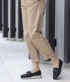 Remonte Sporty Stylish Black Suede Loafers