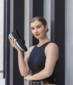 Remonte Sporty Stylish Black Suede Loafers