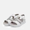 Remonte Sporty White & Silver Sandals