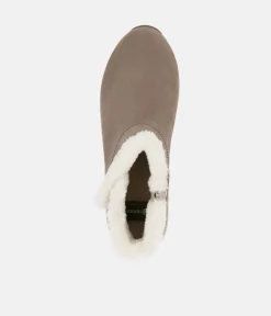 Remonte Stylish Beige Suede Cold Weather Boots