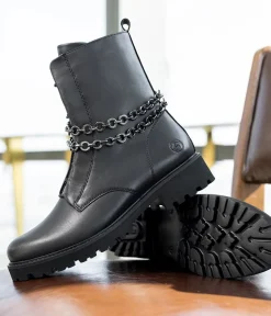 Remonte Stylish Black Ankle Boots