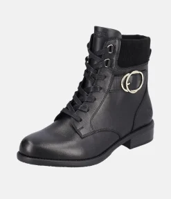 Remonte Stylish Black Ankle Boots