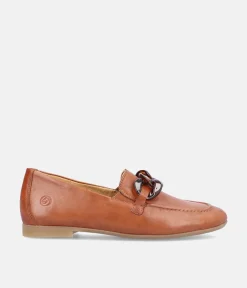 Remonte Stylish Brown Leather Slip On Shoe