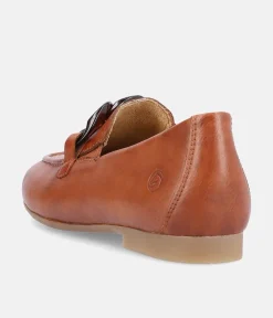 Remonte Stylish Brown Leather Slip On Shoe