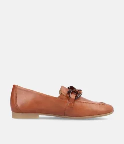 Remonte Stylish Brown Leather Slip On Shoe