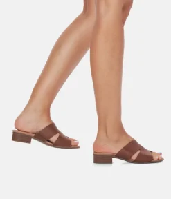 Remonte Stylish Brown Slip On Sandal