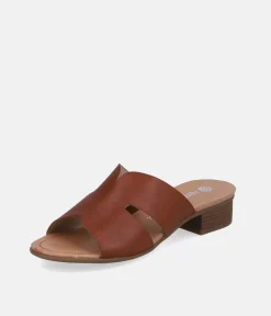 Remonte Stylish Brown Slip On Sandal