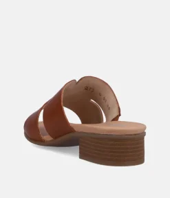 Remonte Stylish Brown Slip On Sandal