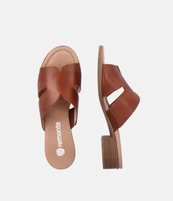 Remonte Stylish Brown Slip On Sandal