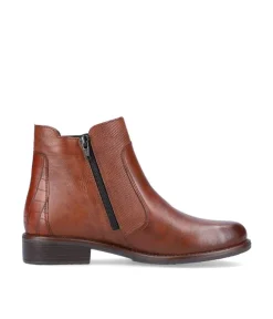 Remonte Stylish Chestnut Chelsea Style Ankle Boots