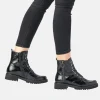 Remonte Stylish Chunky Black Ankle Boots