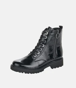 Remonte Stylish Chunky Black Ankle Boots