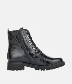 Remonte Stylish Chunky Black Ankle Boots