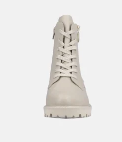 Remonte Stylish Chunky Cream Ankle Boots