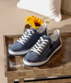 Remonte Stylish Navy Lace up Trainers