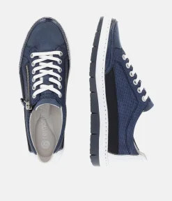 Remonte Stylish Navy Lace up Trainers
