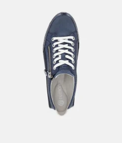 Remonte Stylish Navy Lace up Trainers