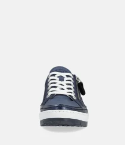 Remonte Stylish Navy Lace up Trainers