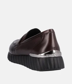 Remonte Stylish Sporty Burgundy Loafers