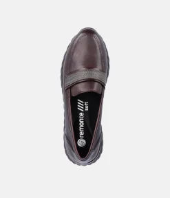 Remonte Stylish Sporty Burgundy Loafers