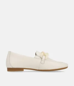 Remonte Stylish White Leather Slip On Shoe