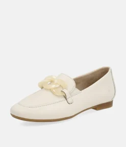 Remonte Stylish White Leather Slip On Shoe