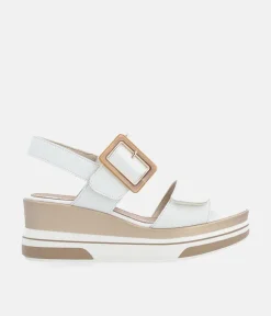 Remonte Stylish White Wedge Sandal