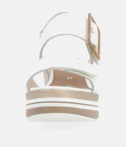 Remonte Stylish White Wedge Sandal