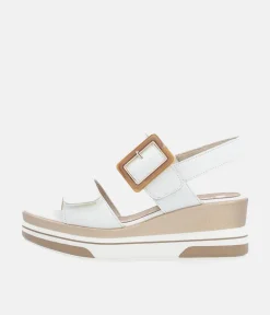 Remonte Stylish White Wedge Sandal