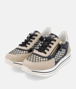 Remonte Super Stylish Black Sporty Sneakers