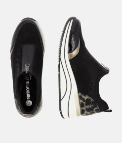 Remonte Super Stylish Front Zip Wedge Trainers