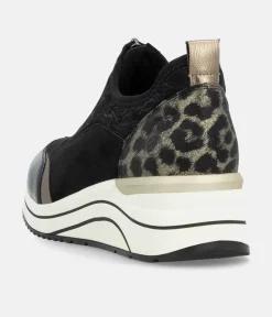 Remonte Super Stylish Front Zip Wedge Trainers