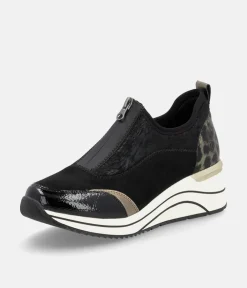 Remonte Super Stylish Front Zip Wedge Trainers