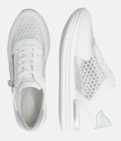 Remonte Super Stylish White Sporty Sneakers