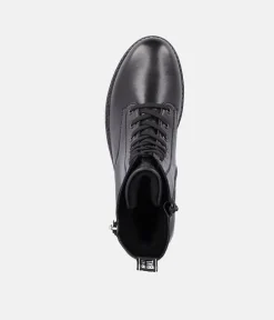 Remonte Trendy Black Ankle Boots
