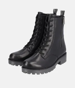 Remonte Trendy Black Ankle Boots