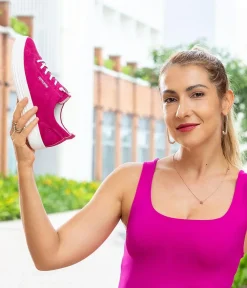 Remonte Trendy Pink Low Top Trainers