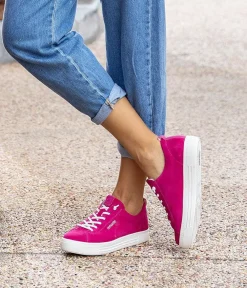 Remonte Trendy Pink Low Top Trainers